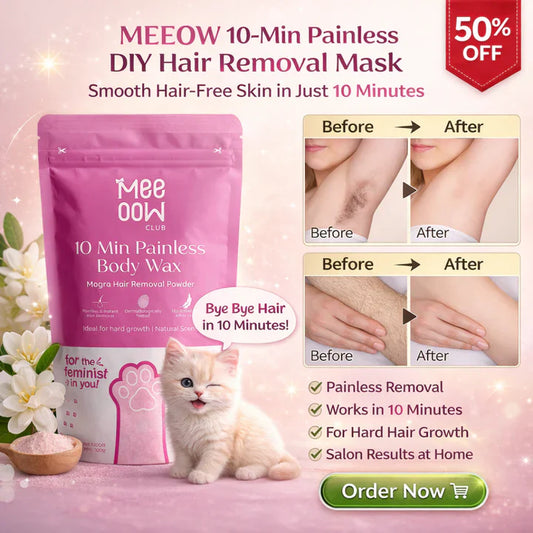 MeeooW Club 10-Min Painless Body Wax