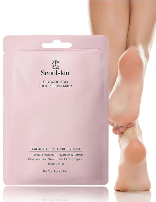 Exfoliating Foot Peel & Whitening Mask (One pair)